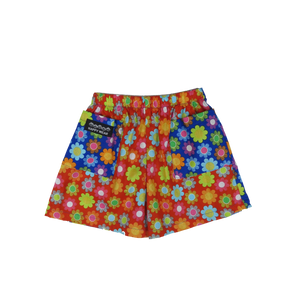 children's floral print shorts